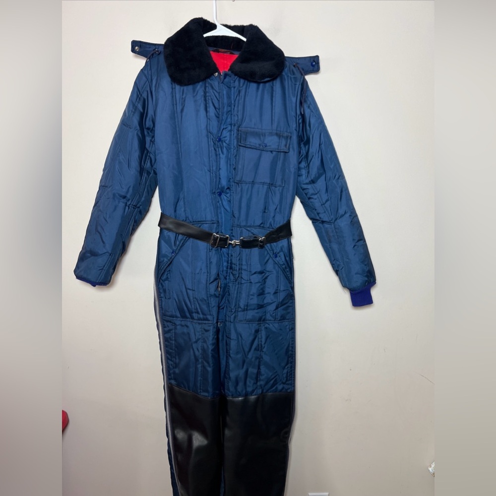 Vintage Golden Fleece Heavy Snow Pants Full Cover Mens Outdoors Overalls Small